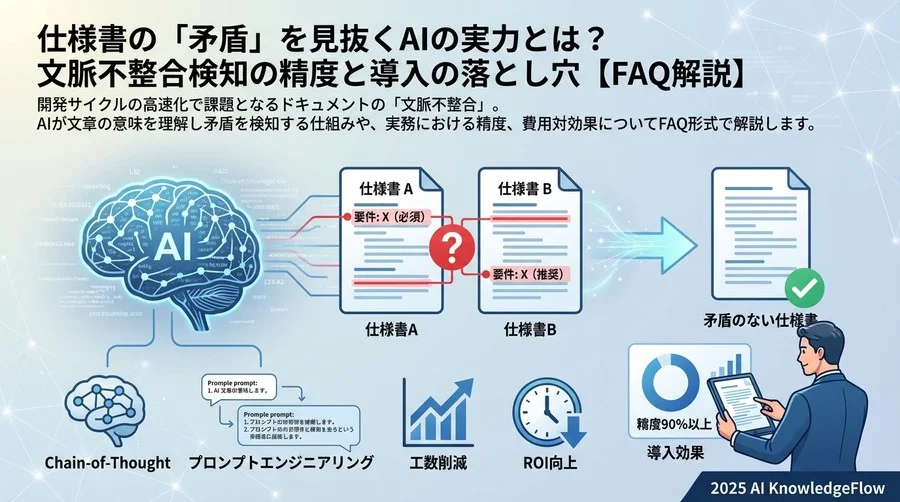 Q1-Q3：AIは「意味の矛盾」をどう理解しているのか？（基礎編） - Section Image