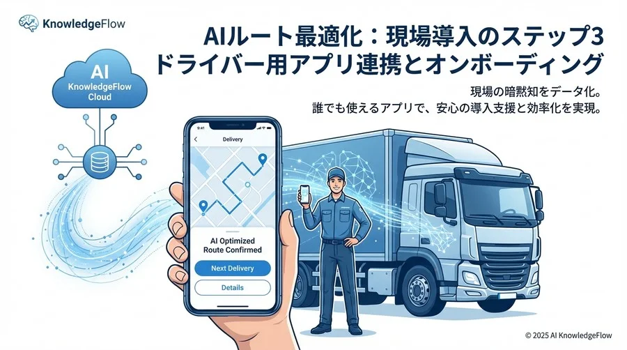 ステップ3：ドライバー用アプリ連携と現場導入のオンボーディング - Section Image 3