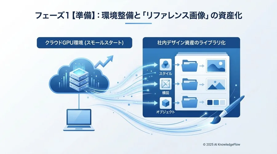フェーズ1【準備】：環境整備と「リファレンス画像」の資産化 - Section Image