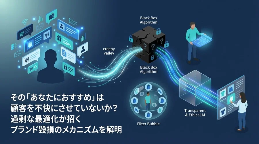 その「あなたにおすすめ」は顧客を不快にしていないか？過剰最適化が招くブランド毀損とAIレコメンドの正解