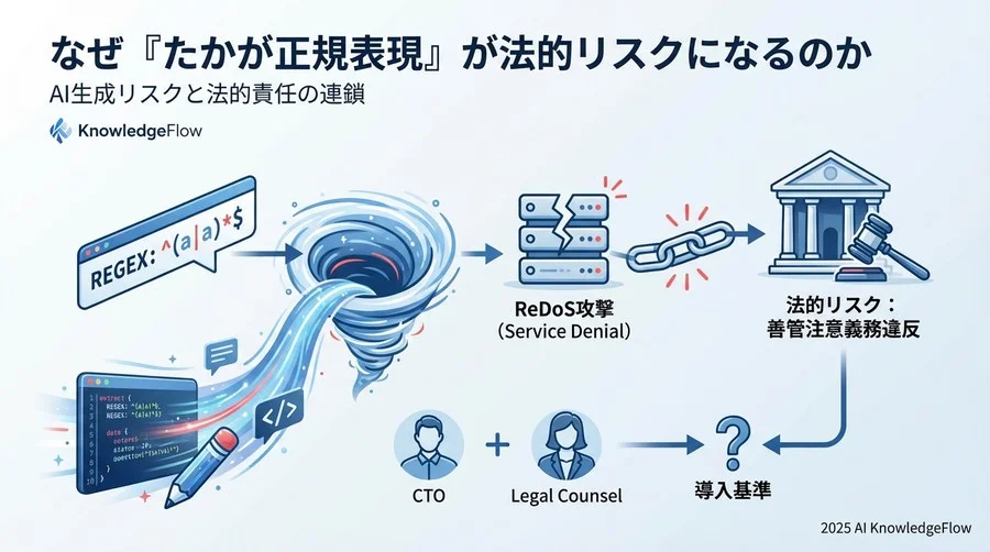 なぜ「たかが正規表現」が法的リスクになるのか - Section Image