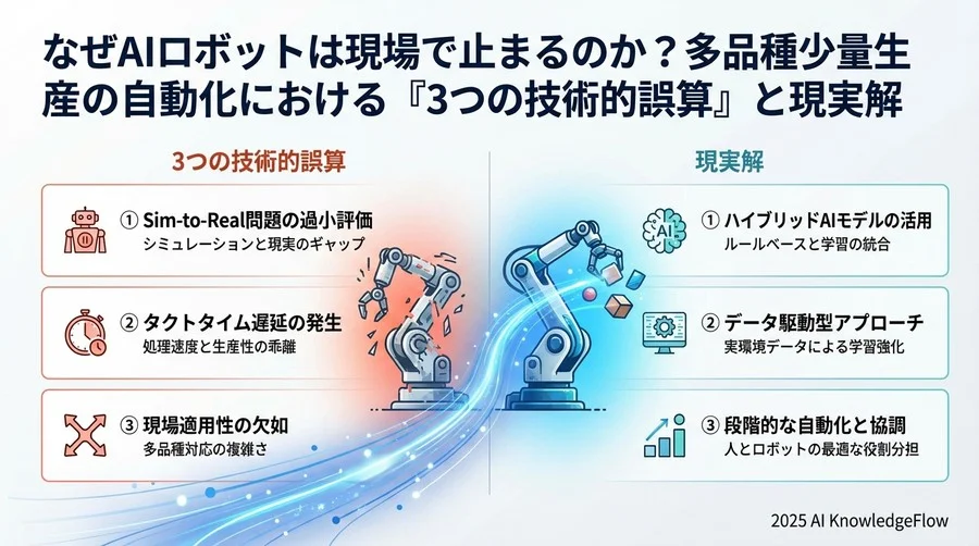 比較検討：従来型ロボット vs ルールベース画像処理 vs AI強化学習 - Section Image 3