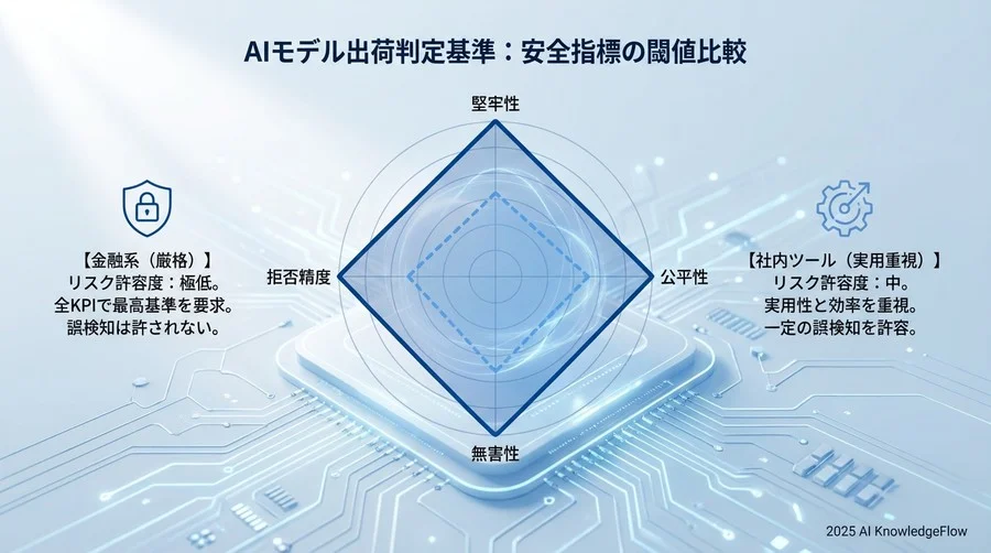 【実例】安全指標に基づいた出荷判定基準（Threshold）の設定 - Section Image