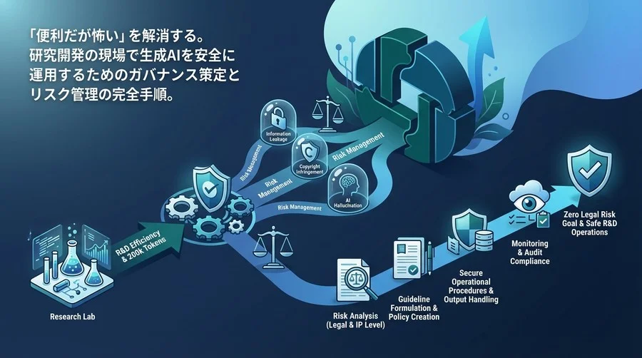 R&DのためのClaude論文解析：法的リスクを「ゼロ」に近づけるガバナンス構築全手順