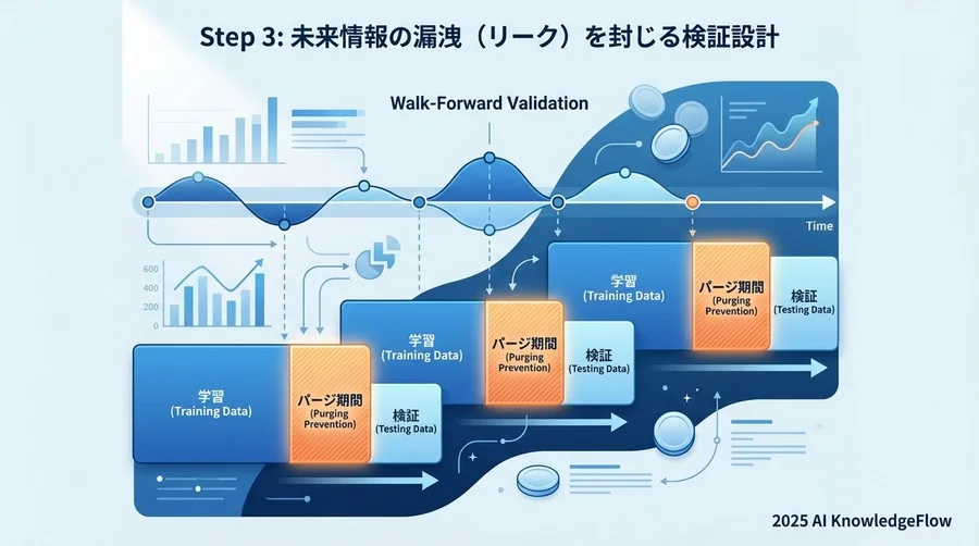 Step 3：未来情報の漏洩（リーク）を封じる検証設計 - Section Image