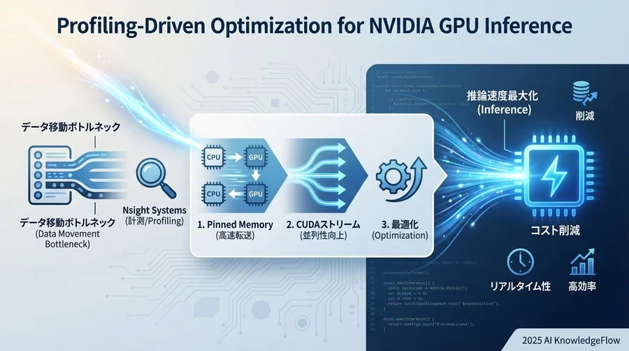 【手法②】並列性を最大化するCUDAストリームとバッチ処理 - Section Image