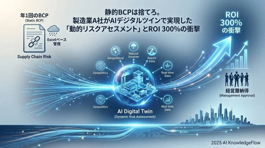 【選定プロセス】AIデジタルツイン導入を決めた「3つの評価軸」 - Section Image