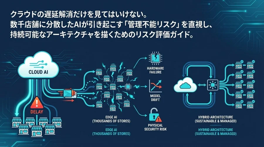 エッジAI需要予測の代償：数千店舗の運用崩壊を防ぐリスク管理と分散設計の現実解