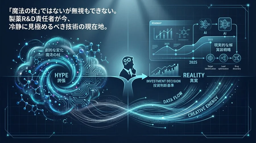 量子AI創薬の「誇張」と「真実」：R&D責任者が知るべき投資の境界線