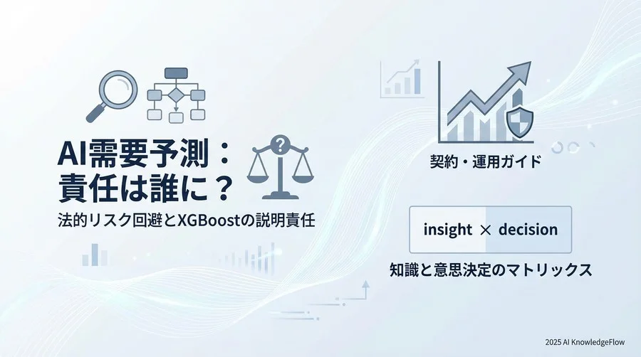 「説明可能なAI（XAI）」を法的防衛策として活用する - Section Image