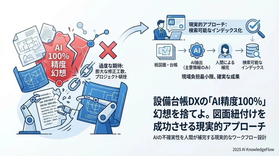 提言：目指すべきは「完全な転記」ではなく「検索可能なインデックス化」 - Section Image