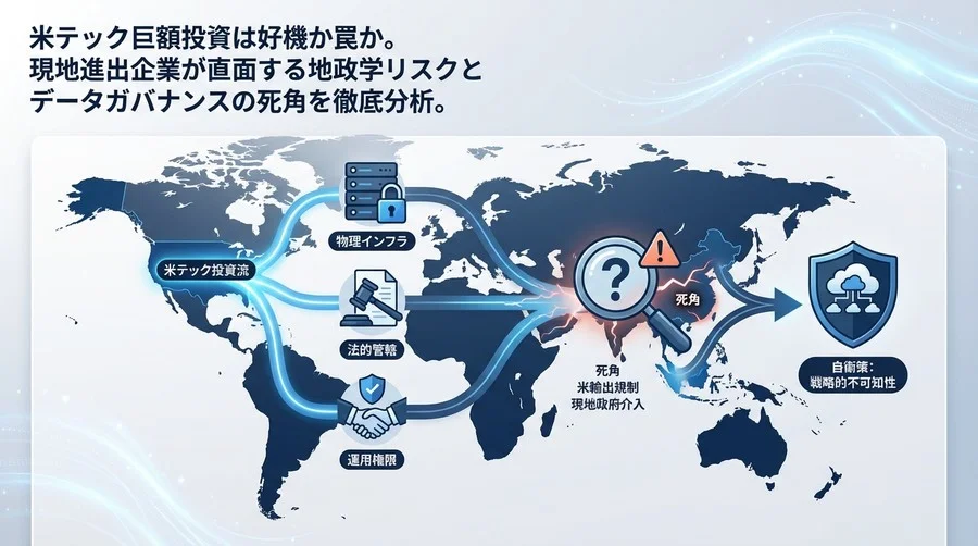 ソブリンAI投資の死角：現地進出企業が直面する地政学リスクと自衛策