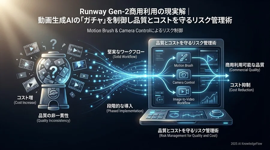 技術的緩和策：Motion BrushとCamera Controlによる制御テクニック - Section Image