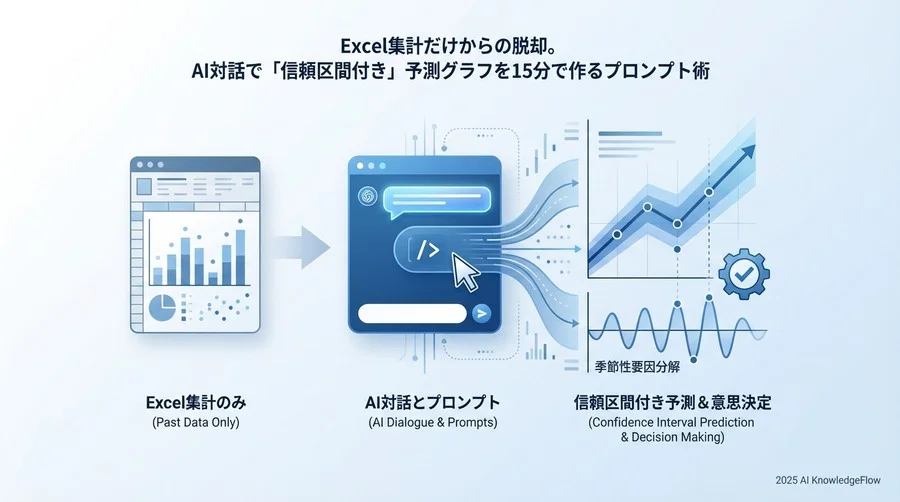 プロンプト設計の基本：AIに「正確な予測」をさせるための作法 - Section Image