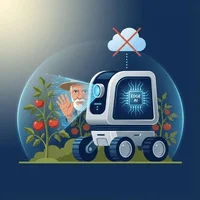 通信圏外の畑でも止まらない。エッジAI搭載ロボットが熟練農家の「目利き」を継承し、人手不足を解消する現実的なアプローチ
