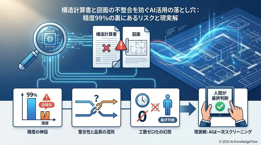 誤解①：「AIなら人間が見逃すミスを100%発見できる」 - Section Image