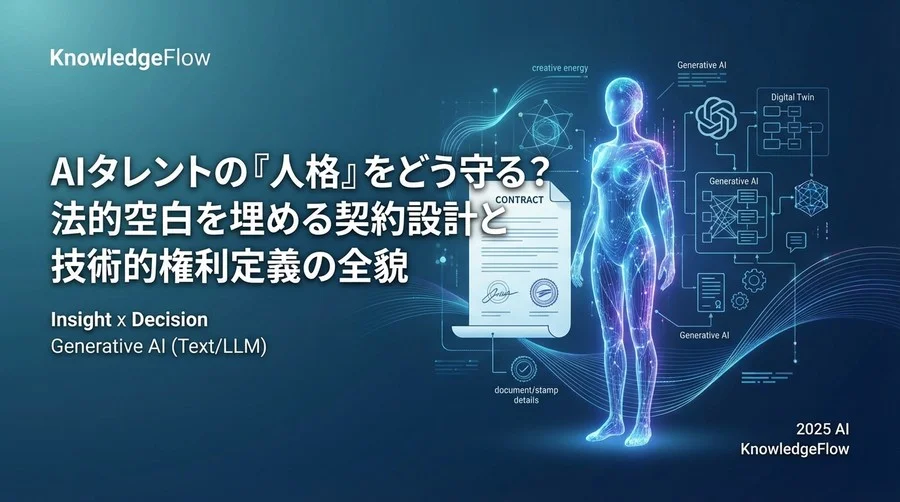 自律型AIのリスク管理：発言責任の所在定義 - Section Image
