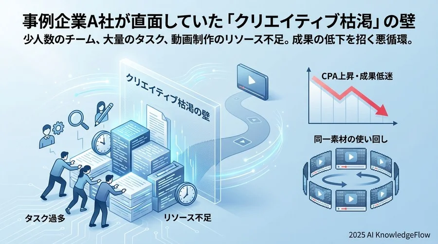 導入事例で直面していた「クリエイティブ枯渇」の壁 - Section Image