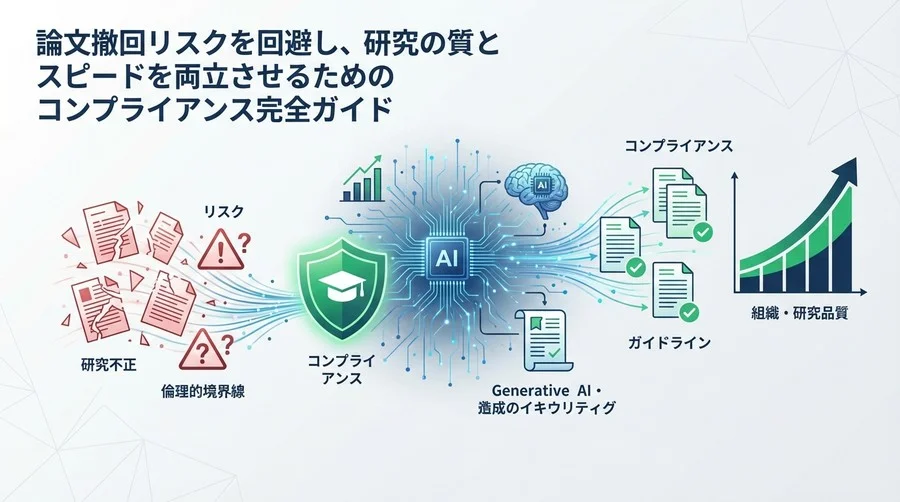 論文撤回リスクを回避せよ：R&D部門のための生成AI論文執筆コンプライアンス完全ガイド