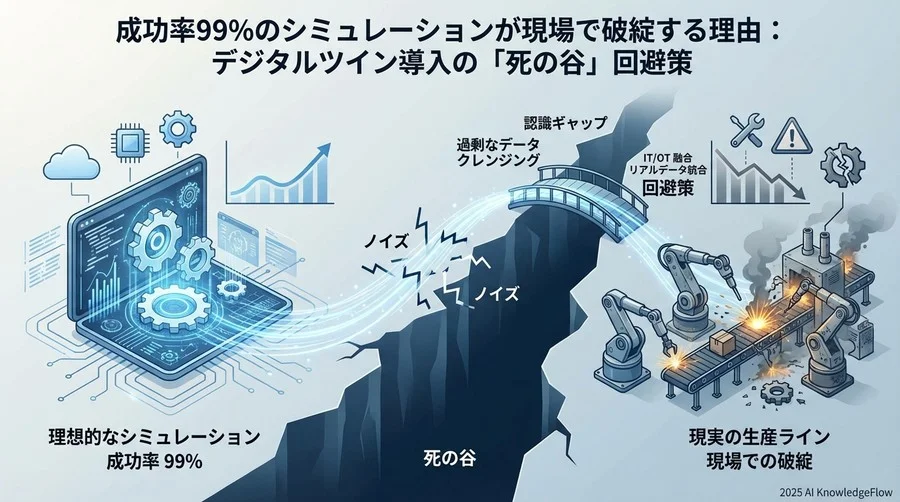 根本原因：AIが見落とした「現場のノイズ」 - Section Image
