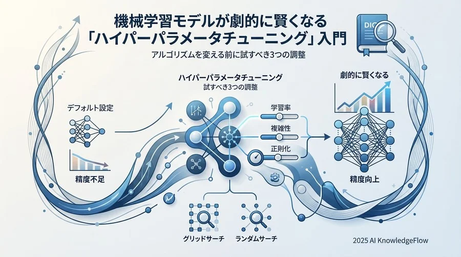 直感で理解する「ハイパーパラメータ」の正体 - Section Image