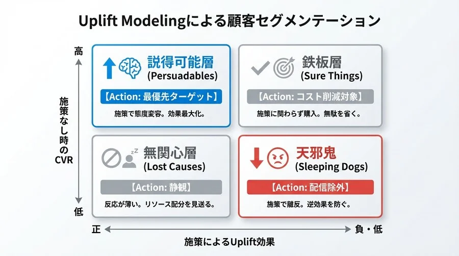 Pythonによる因果推論を用いたCVR最適化手法の可視化 - Conclusion Image