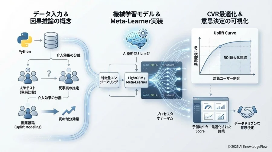 predict_probaは[0の確率, 1の確率]を返すので、[:, 1]で1の確率を取得 - Section Image 3