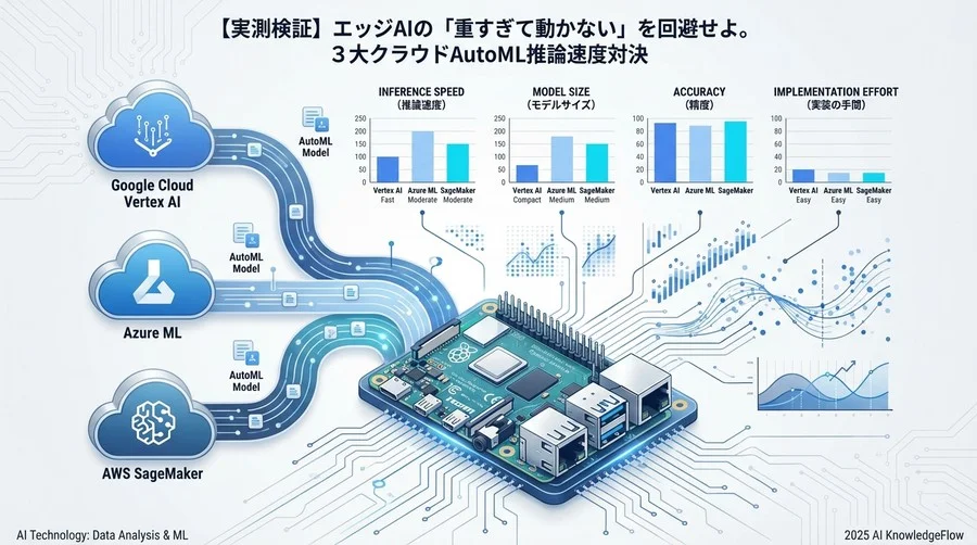 エントリー選手紹介：3大クラウドAutoMLの「エッジ対応力」カタログスペック比較 - Section Image