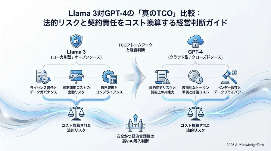Llama（ローカル型）の「自律的責任」とライセンス・コンプライアンス - Section Image 3