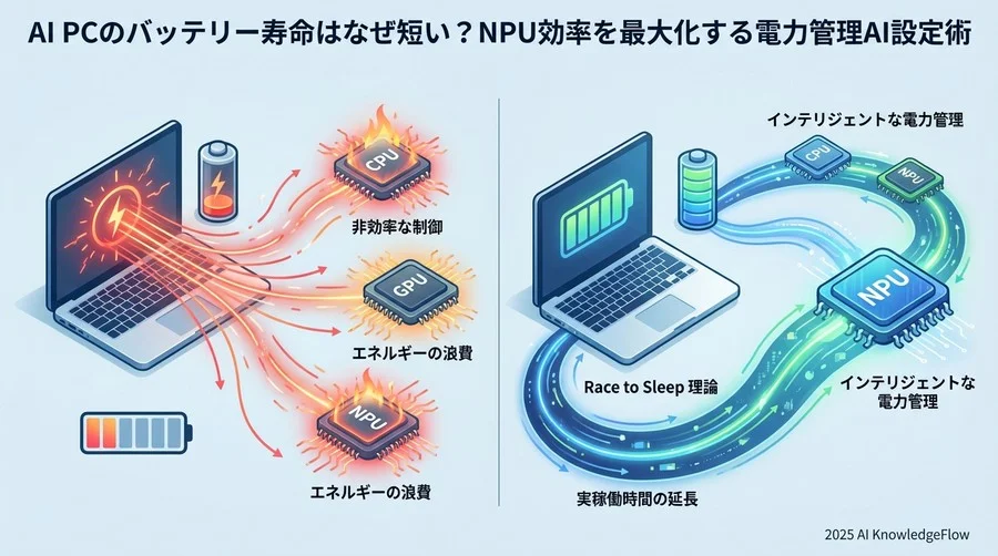 AI PCにおける「電力管理AI」の役割と重要性 - Section Image