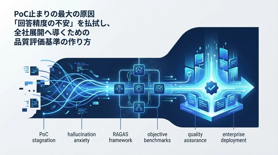 日本語RAGのハルシネーション検知：PoCを突破する品質保証ベンチマーク構築の実践論