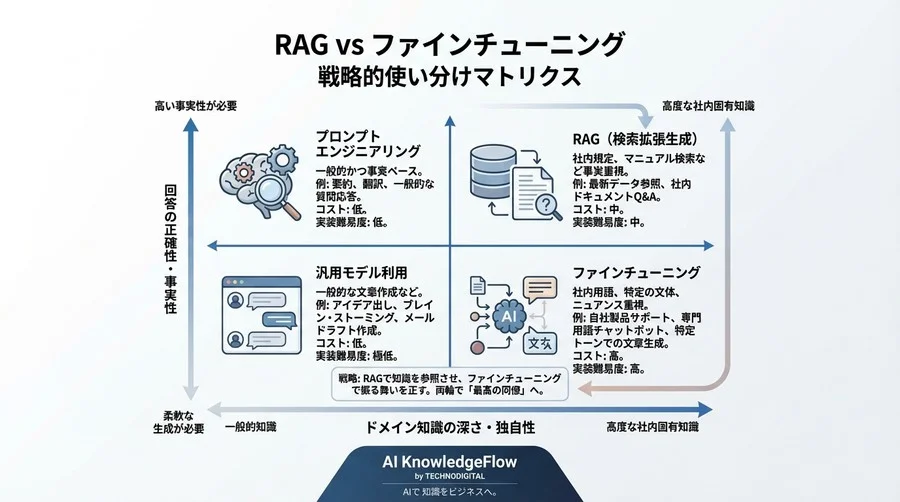 「専門用語が通じない」を卒業する。非エンジニアのためのLLMファインチューニング準備・実践マップ - Conclusion Image