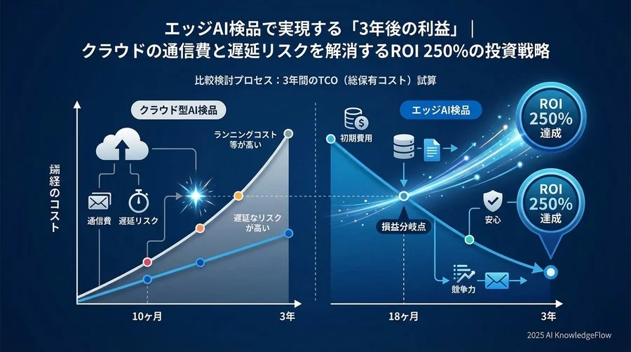 比較検討プロセス：3年間のTCO（総保有コスト）試算 - Section Image