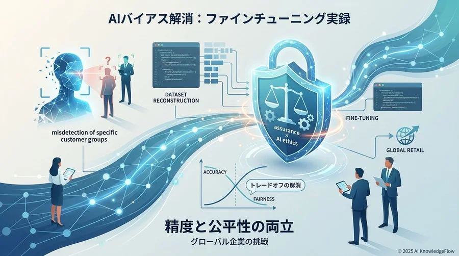 実装フェーズ：公平なAIを育てるための「データセット再構築」 - Section Image