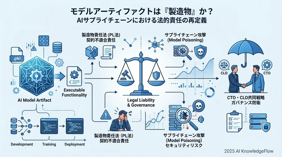 モデルアーティファクトは『製造物』か？AIサプライチェーンにおける法的責任の再定義 - Section Image