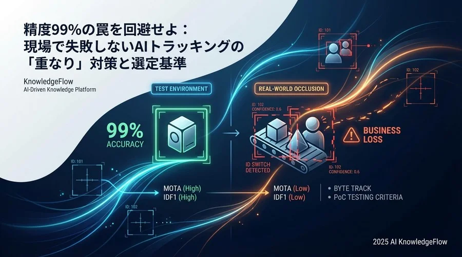 なぜAIは現場で「見失う」のか？オクルージョンが引き起こすビジネス損失 - Section Image