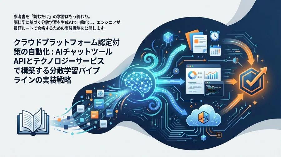 AWS認定対策の自動化：ChatGPT APIとAnkiで構築する分散学習パイプラインの実装戦略