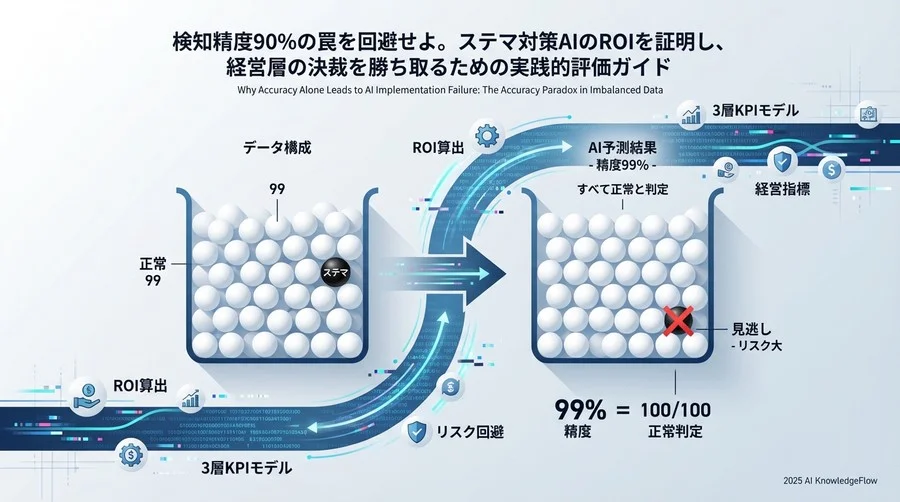 なぜ検知精度（Accuracy）だけでは導入失敗に終わるのか - Section Image