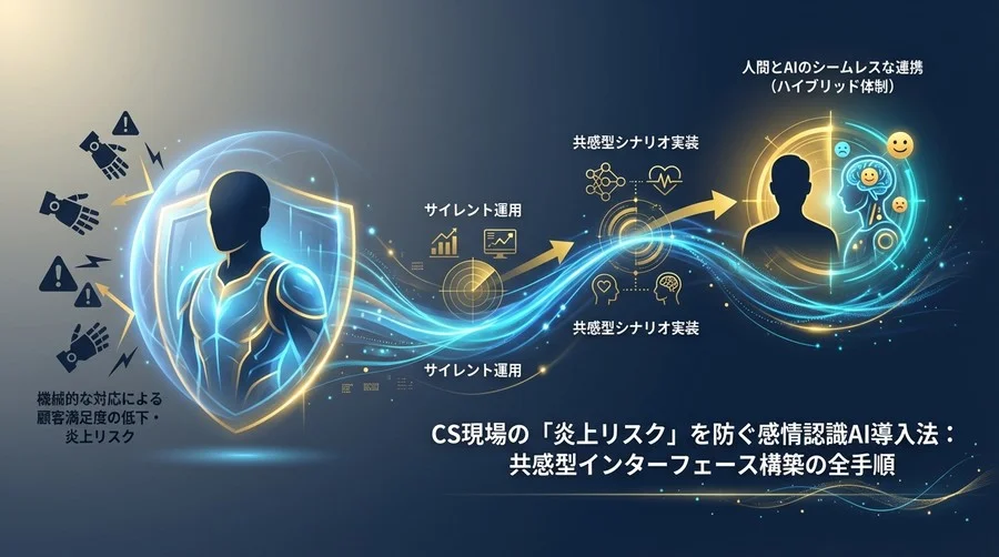 CS現場の「炎上リスク」を防ぐ感情認識AI導入法：共感型インターフェース構築の全手順