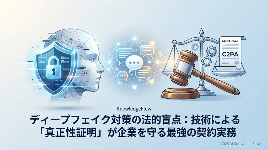 有事対応シミュレーション：ディープフェイク被害発生時の証拠保全と法的措置フロー - Section Image