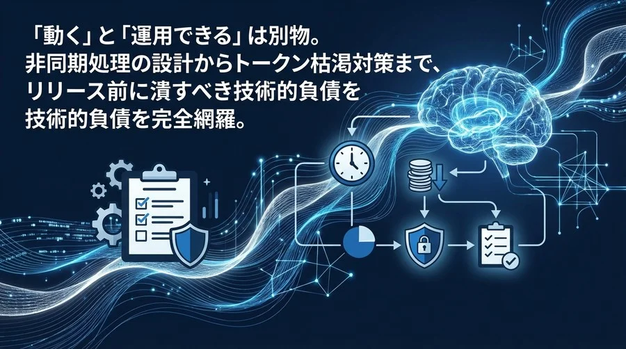 ChatGPT API実装の落とし穴：本番リリース前に潰すべき「非機能要件」チェックリスト