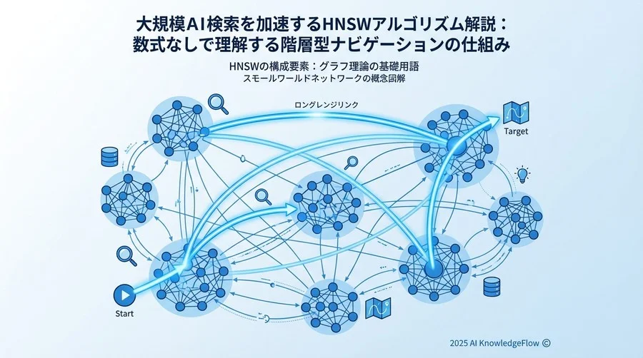 HNSWの構成要素：グラフ理論の基礎用語 - Section Image
