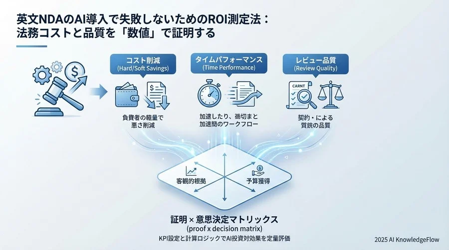 指標1：コスト削減効果（Hard & Soft Savings） - Section Image