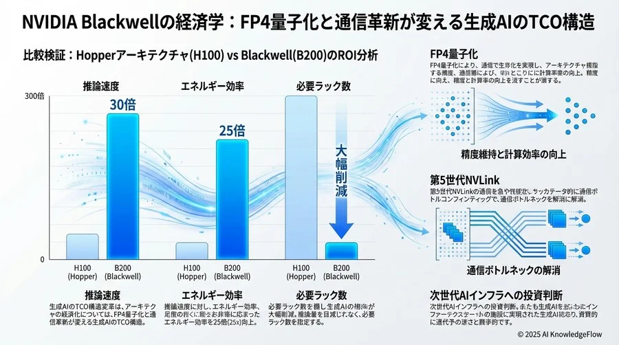 比較検証：Hopperアーキテクチャ(H100) vs Blackwell(B200)のROI分析 - Section Image 3