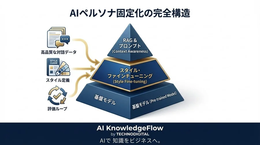 プロンプトで人格は作れない：AIの「口調」を完全固定するスタイル・ファインチューニングのデータ工学 - Conclusion Image
