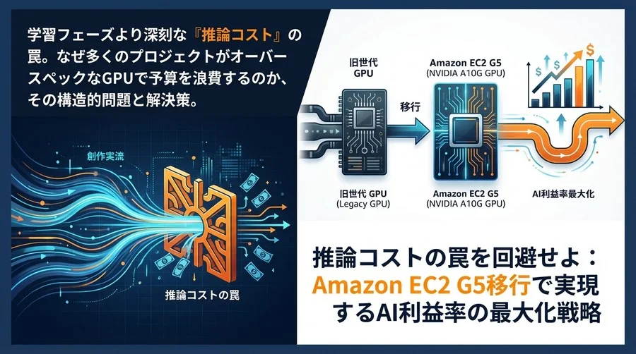 推論コストの罠を回避せよ：Amazon EC2 G5移行で実現するAI利益率の最大化戦略