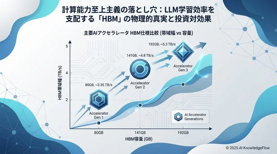 4. 主要AIアクセラレータのHBM仕様比較と選定基準 - Section Image