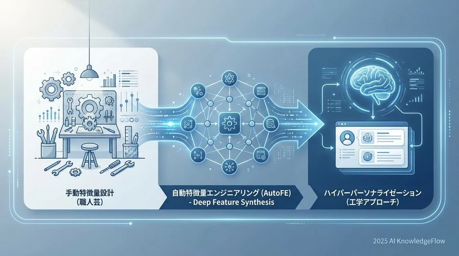 自動特徴量エンジニアリング（AutoFE）の技術的体系 - Section Image