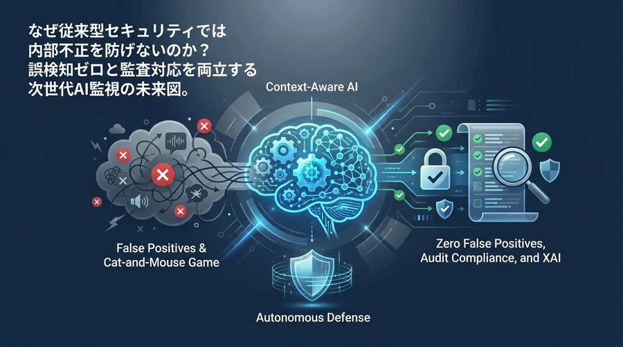 2026年のセキュリティ監視：誤検知ゼロと監査対応を両立する「文脈理解型AI」の未来