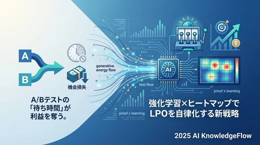 なぜ従来型A/Bテストは「遅すぎる」のか：LPOにおける構造的課題 - Section Image
